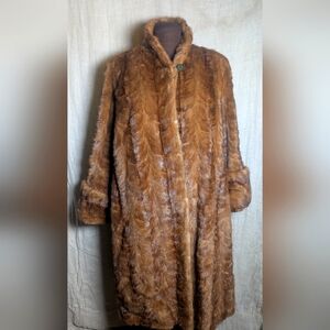 Vintage Full length Reckmeyers Furriers Milwaukee mink coat Founded 1886.